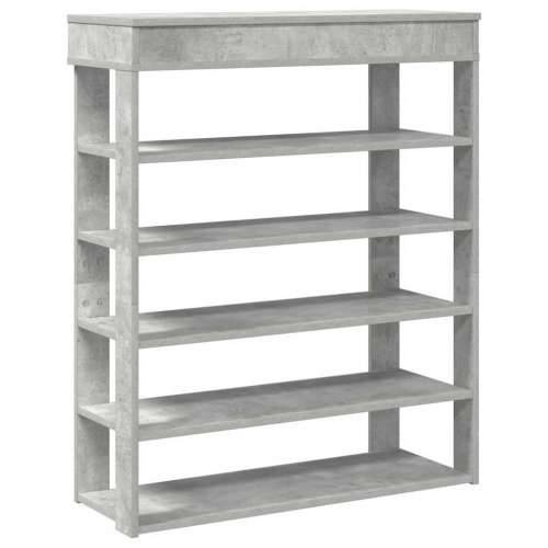 Stalak za cipele boja betona 80x30x98 cm konstruirano drvo - Beton siva 1 80 cm Cijena
