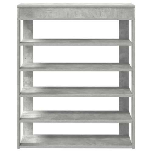 Stalak za cipele boja betona 80x30x98 cm konstruirano drvo - Beton siva 1 80 cm Cijena