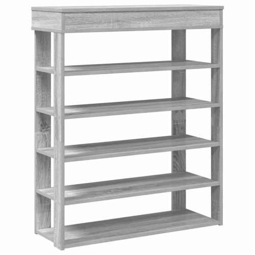 Stalak za cipele boja hrasta 80x30x98 cm konstruirano drvo - Sivi hrast sonoma 1 80 cm Cijena
