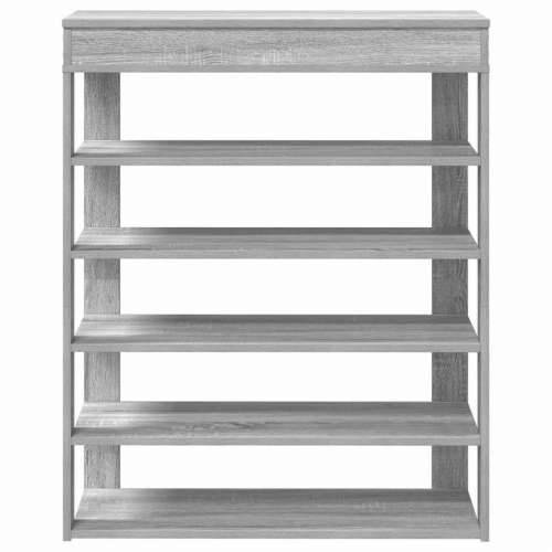Stalak za cipele boja hrasta 80x30x98 cm konstruirano drvo - Sivi hrast sonoma 1 80 cm Cijena