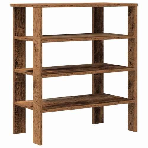 Stalak za cipele boja staro drvo 61x32x70 cm konstruirano drvo - Staro drvo 1 70 cm Cijena