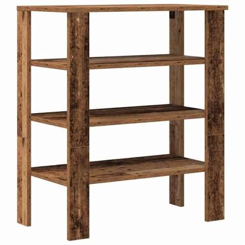 Stalak za cipele boja staro drvo 61x32x70 cm konstruirano drvo - Staro drvo 1 70 cm Cijena