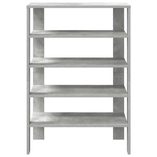 Stalak za cipele boja betona 61x32x87,5 cm konstruirano drvo - Beton siva 1 87.5 cm Cijena