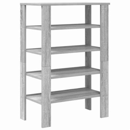 Stalak za cipele boja hrasta 61x32x87,5 cm konstruirano drvo - Sivi hrast sonoma 1 87.5 cm Cijena