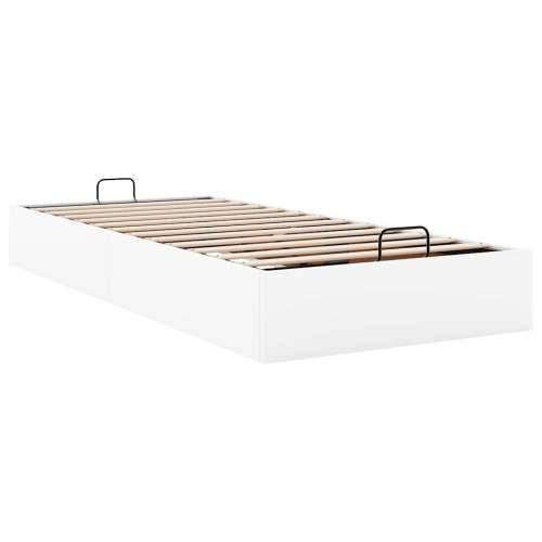 Okvir kreveta bez madraca bijeli 100x200 cm od umjetne kože - Bijela 100 x 200 cm Cijena