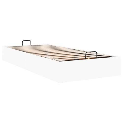 Okvir kreveta bez madraca bijeli 100x200 cm od umjetne kože - Bijela 100 x 200 cm Cijena