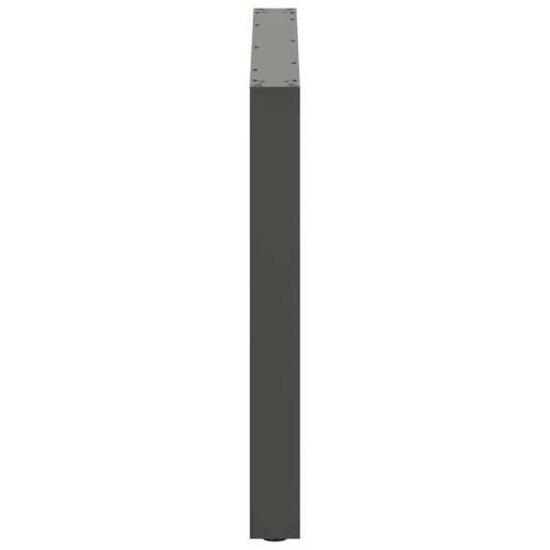 Noge za blagovaonski stol U-oblik 2 kom antracit 100 x (72-73) cm čelik - Antracit 100 x (72-73) cm 2 1 Cijena
