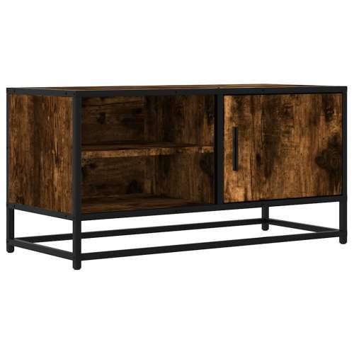 TV ormarić boja dimljenog hrasta 80x34,5x40 cm konstruirano - Dimljeni hrast 1 Cijena