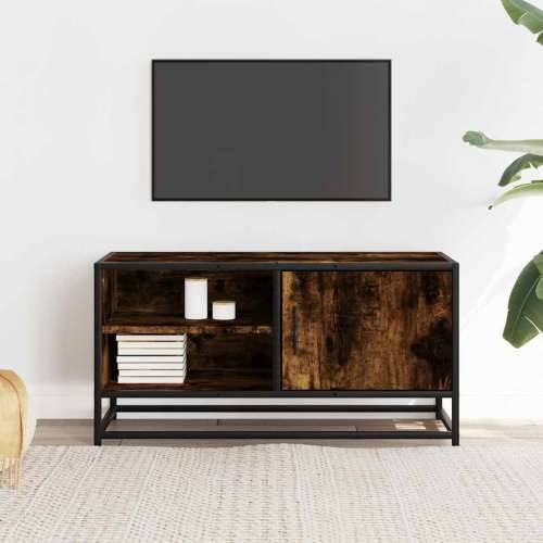 TV ormarić boja dimljenog hrasta 80x34,5x40 cm konstruirano - Dimljeni hrast 1 Cijena