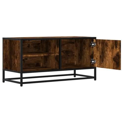 TV ormarić boja dimljenog hrasta 80x34,5x40 cm konstruirano - Dimljeni hrast 1 Cijena