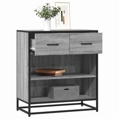 Komoda boja hrasta sonome 68x35x76 cm konstruirano drvo - Sivi hrast sonoma 1 Cijena