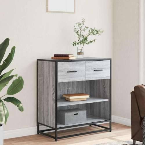 Komoda boja hrasta sonome 68x35x76 cm konstruirano drvo - Sivi hrast sonoma 1 Cijena