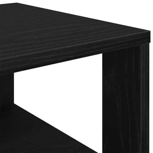 Stalak za cipele crni 61x32x87,5 cm od konstruiranog drva - Crna 1 87.5 cm Cijena
