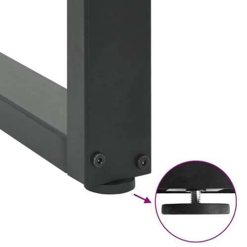 Noge za blagovaonski stol U-oblik 2 kom antracit 60 x (72-73) cm čelik - Antracit 60 x (72-73) cm 2 1 Cijena