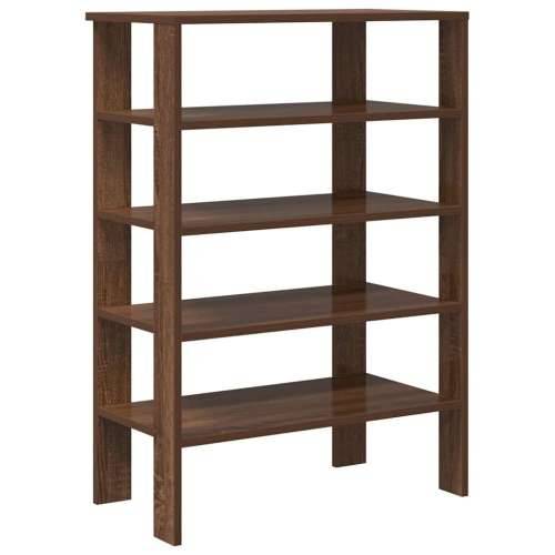 Stalak za cipele boja hrasta 61x32x87,5 cm konstruirano drvo - Smeđi hrast 1 87.5 cm Cijena