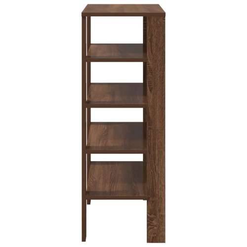 Stalak za cipele boja hrasta 61x32x87,5 cm konstruirano drvo - Smeđi hrast 1 87.5 cm Cijena