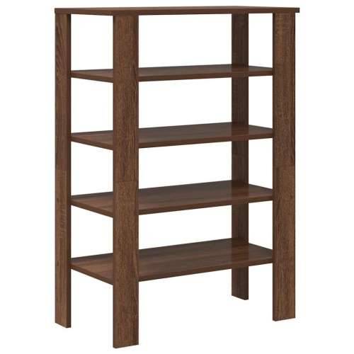 Stalak za cipele boja hrasta 61x32x87,5 cm konstruirano drvo - Smeđi hrast 1 87.5 cm Cijena