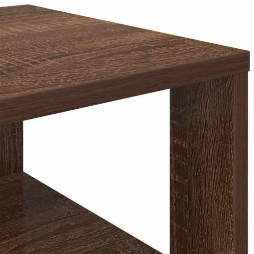 Stalak za cipele boja hrasta 61x32x87,5 cm konstruirano drvo - Smeđi hrast 1 87.5 cm Cijena