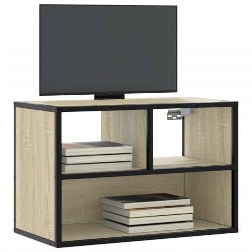 TV ormarić boja hrasta 60x31x39,5 cm konstruirano drvo i metal - sonoma hrast 1 60 cm Cijena