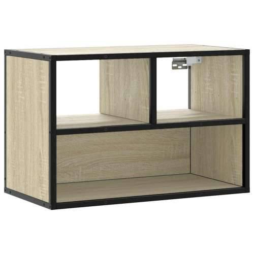 TV ormarić boja hrasta 60x31x39,5 cm konstruirano drvo i metal - sonoma hrast 1 60 cm Cijena