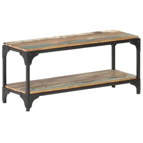 Stolić za kavu 90 x 30 x 40 cm od masivnog obnovljenog drva Cijena