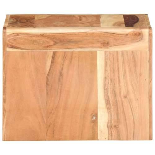 Bočni stolić 43 x 40 x 30 cm od masivnog bagremovog drva Cijena