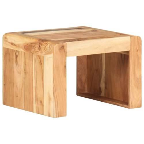 Bočni stolić 43 x 40 x 30 cm od masivnog bagremovog drva Cijena