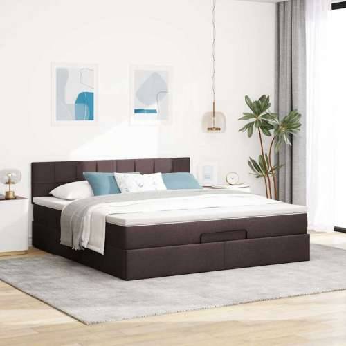 Otomanski okvir kreveta s madraca tamnosivi 80x200cm baršunasti - Tamno siva 80 x 200 cm gumbi Cijena