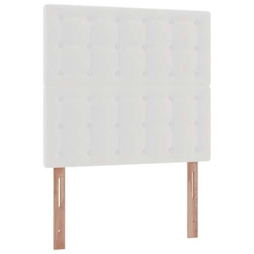 Otomanski krevet s madracem bijeli 100x200 cm umjetna koža - Bijela 100 x 200 cm Cijena