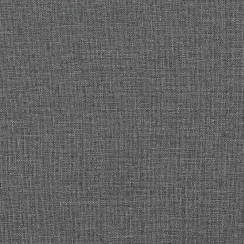 Otomanski krevet s madracem tamnosivi 90x200 cm tkanine - Tamno siva 90 x 200 cm gumbi Cijena