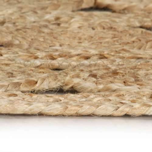 Ručno rađeni pleteni tepih od jute 150 cm Cijena