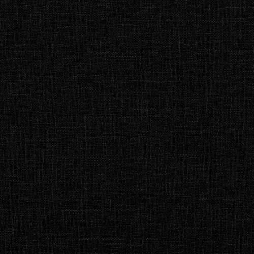 Okvir kreveta s madracima crni 160x200cm od tkanine - Crna 160 x 200 cm Gladak dizajn Cijena