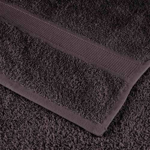 8-dijelni set ručnika antracit 360 gsm 100 % pamuk - Antracit 1 Cijena