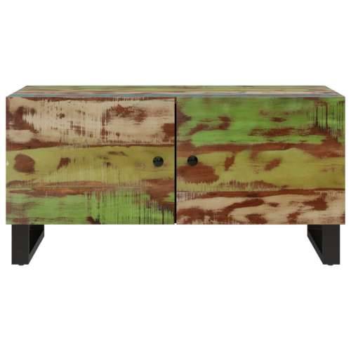 Stolić za kavu 80x50x40 cm od obnovljenog i konstruiranog drva - Šareni 1 Cijena