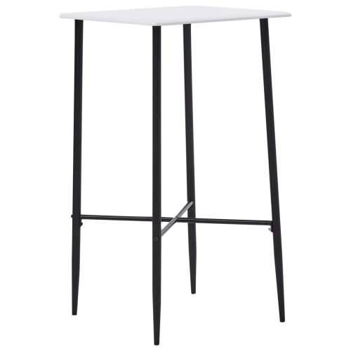 Barski stol bijeli 60 x 60 x 111 cm MDF - Bijela 1 Cijena