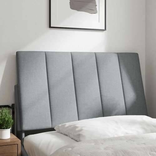 Jastuk za uzglavlje svjetlosivi 80 cm od tkanine - Svjetlosiva 80 cm 1 Cijena