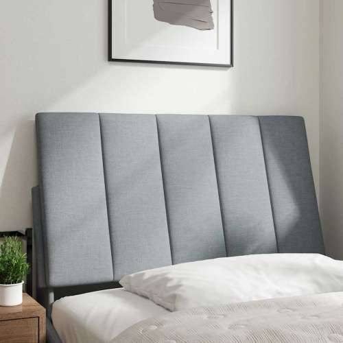 Jastuk za uzglavlje svjetlosivi 90 cm od tkanine - Svjetlosiva 90 cm 1 Cijena