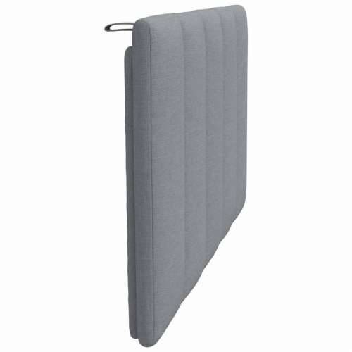 Jastuk za uzglavlje svjetlosivi 90 cm od tkanine - Svjetlosiva 90 cm 1 Cijena