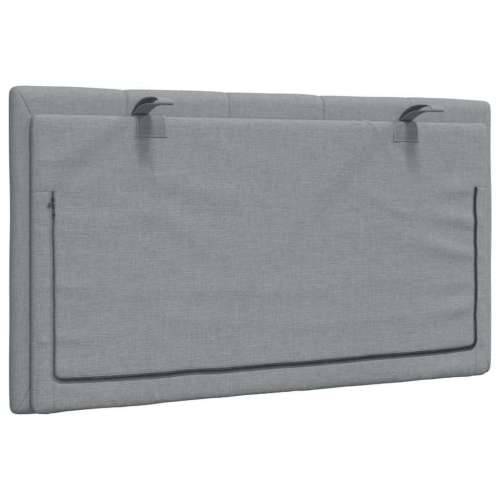 Jastuk za uzglavlje svjetlosivi 90 cm od tkanine - Svjetlosiva 90 cm 1 Cijena