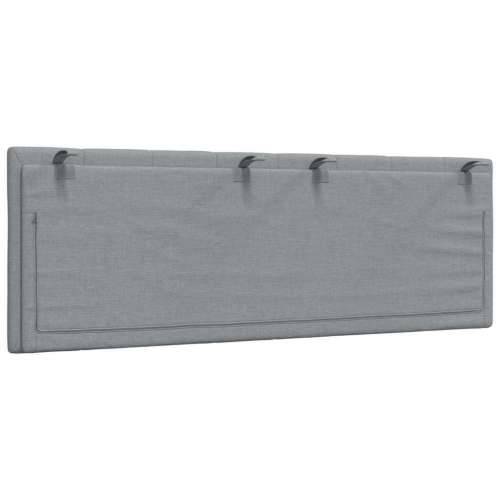 Jastuk za uzglavlje svjetlosivi 120 cm od tkanine - Svjetlosiva 120 cm 1 Cijena