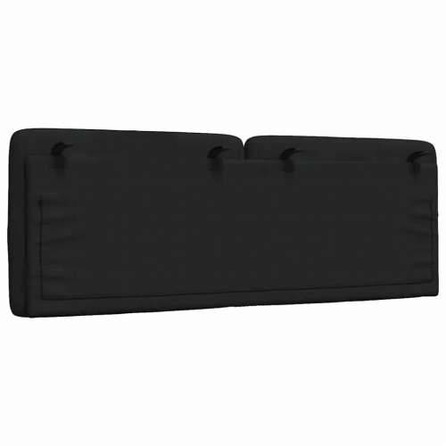 Jastuk za uzglavlje crni 120 cm od tkanine - Crna 120 cm 1 Cijena