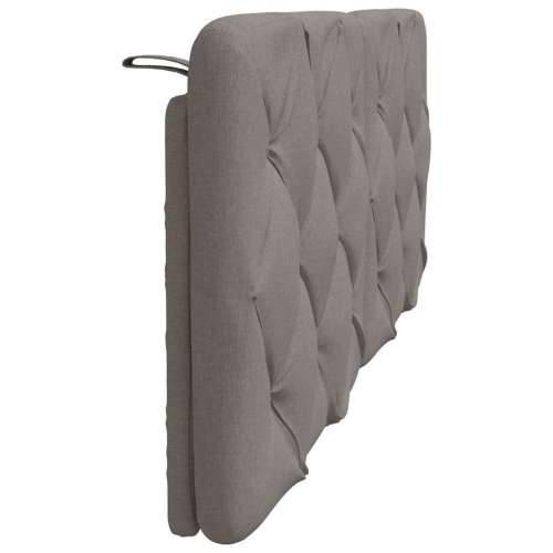 Jastuk za uzglavlje smeđesivi 120 cm od tkanine - Sivo-smeđa 120 cm 1 Cijena