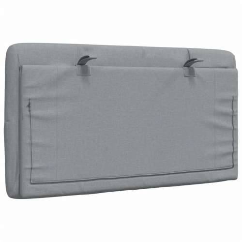 Jastuk za uzglavlje svjetlosivi 80 cm od tkanine - Svjetlosiva 80 cm 1 Cijena