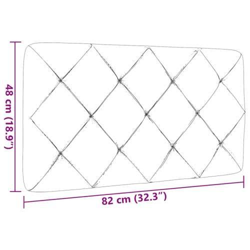 Jastuk za uzglavlje crni 80 cm od tkanine - Crna 80 cm 1 Cijena