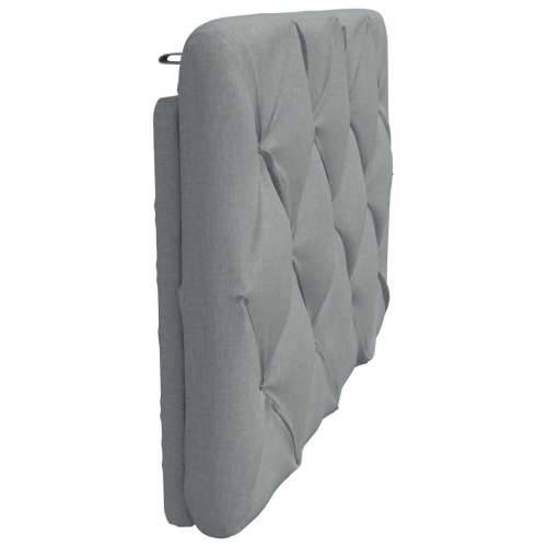 Jastuk za uzglavlje svjetlosivi 90 cm od tkanine - Svjetlosiva 90 cm 1 Cijena