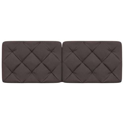 Jastuk za uzglavlje tamnosmeđi 120 cm od tkanine - Tamno smeđa 120 cm 1 Cijena