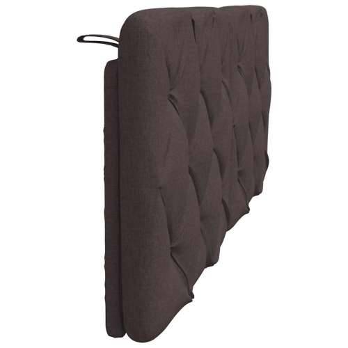 Jastuk za uzglavlje tamnosmeđi 120 cm od tkanine - Tamno smeđa 120 cm 1 Cijena