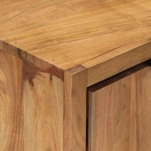 Komoda s 2 vratima 55 x 36 x 72 cm od masivnog bagremovog drva Cijena