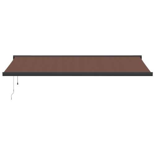 Tenda na automatsko uvlačenje smeđa 500 x 300 cm - Smeđa 500 x 300 cm 1 Cijena