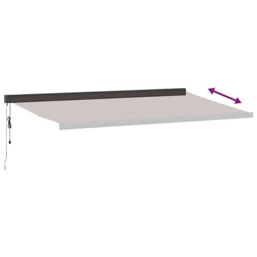 Tenda na automatsko uvlačenje smeđa 500 x 300 cm - Smeđa 500 x 300 cm 1 Cijena